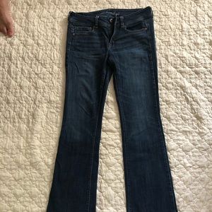 American Eagle Blue Boot Cute Jeans